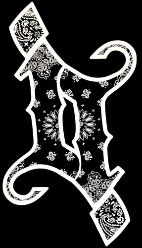 BLACK BANDANA LOGO