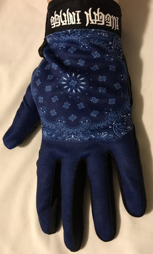 Half Print Bandana Gloves